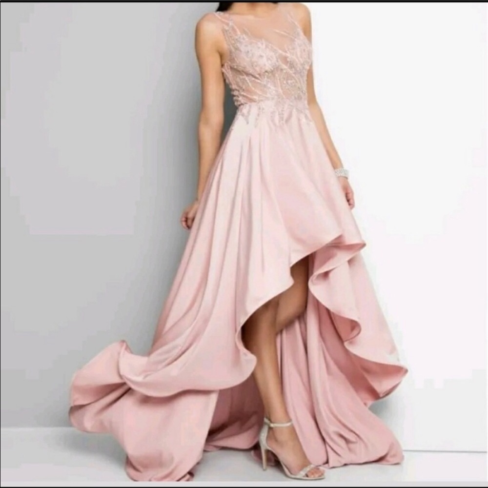 Blush formal gown